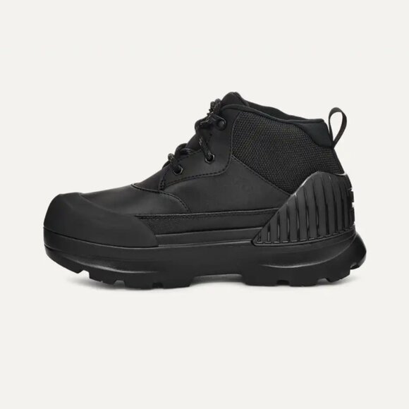 New UGG Neumel X Waterproof Lace Up Rain Hiking Ankle Boots in black  825 6S3 - Picture 6 of 9